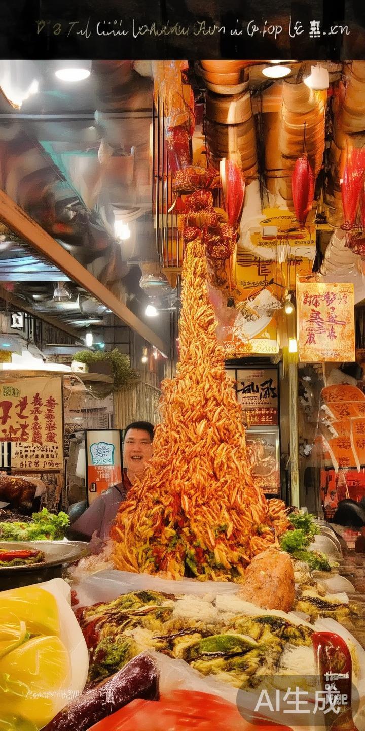 作为澳门的核心文化元素，传统风味在金沙广场的美食区